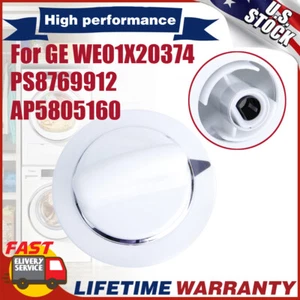 Dryer Timer Control Knob W/ Metal Cones For GE WE01X20374 PS8769912 AP5805160 - Picture 1 of 8