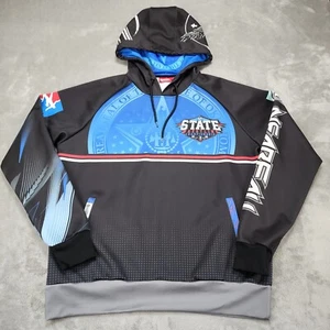 Oklahoma State Wrestling Hoodie Mens Large Black NearFall 2020 Championship - Picture 1 of 18