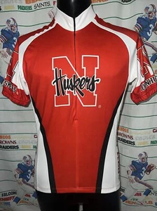Nebraska University Cornhuskers Biking Cycling Jersey - Small - Picture 1 of 11