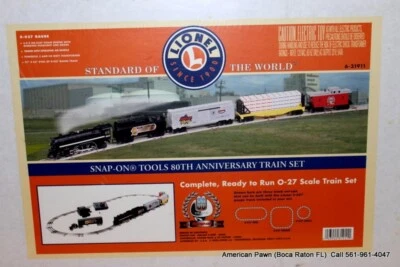 New Lionel 6-31911 Snap-On Tools 80th Anniversary Train Set - Image 1 of 4