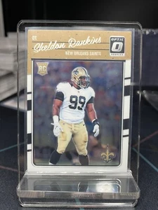 2016 Donruss Optic Football #140 Sheldon Rankins RC New Orleans Saints - Picture 1 of 2