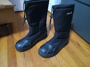 Kamik Winter Heavy Work Boots Men Size 12 Black Safety Steel Waterproof(GOV22) - Picture 1 of 7