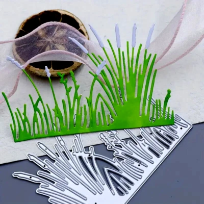 Long Grass Metal Cutting Die ,Scrapbooking , Stencils . Embossing , DIY . P 29 - Image 1 of 4