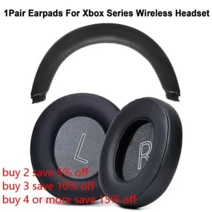 Schaumstoff schwamm Ersatz Ohr pads For Xbox Series X/S One Wireless Headset - Picture 1 of 11