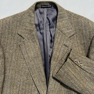 J Press Donegal Mist Tweed Sport Mantel 42 L handgewebt Kaschmir Kind Mohair USA - Bild 1 von 24