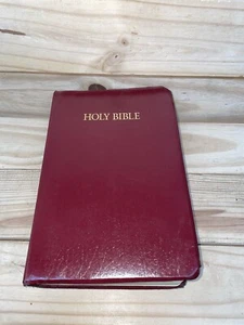 NKJV Holy BibleGiant Print Nelson, Red Letter, 991BG Burgundy 1994 Book Tabs A31 - Picture 1 of 9