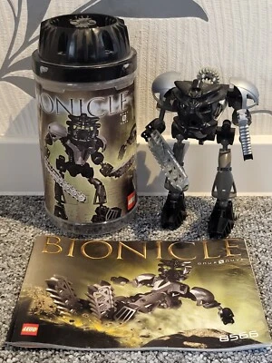 Lego Techniks Bionicle - 8566 - onua nuva Vollständig mit Anleitung u. Dose  - Bild 1 von 4
