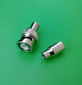 (1 PACK) BNC Male Quick Crimp for RG58 Cable - USA Seller - Picture 1 of 2