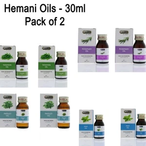 Essential Oil Pack of 2 - 100% Natural & Herbal Oil by Hemani 30 ml - Picture 1 of 121
