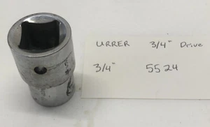 Urrea 5524 3/4-Inch Drive 12-Point 3/4-Inch Standard Socket FREE SHIPPING!!! - Picture 1 of 3