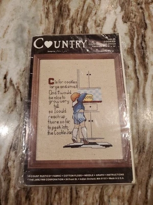 Kit de punto de cruz contado del condado de Janlynn de colección 'galletas' #40-36 Foto 1 de 4