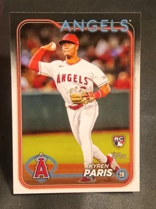 2024 Topps Series 2 - Kyren Paris #549 ๐ฅRC๐ฅ Los Angeles Angels ๐ - Picture 1 of 3