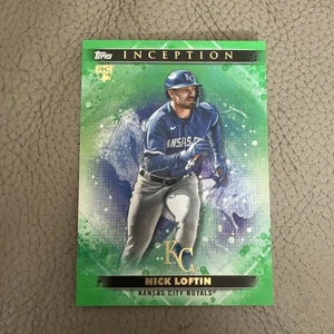 2024 Topps Inception Nick Loftin Green Rookie RC #29 Royals - Bild 1 von 2