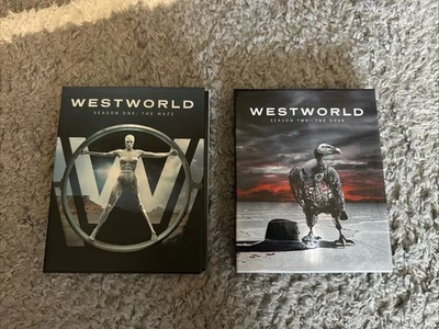 Westworld Season One 1 The Maze And Season 2 The Door Blu Ray HBO Foto 1 de 3
