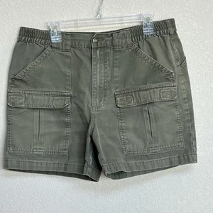 Cabela’s Outdoors Men’s Cargo Shorts Size 34 Army Green Utility Pockets - Imagen 1 de 9