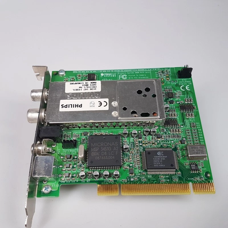 Pinnacle Systems PCTV (pro) PCI TV Tuner Card Card Card Card ROB2D-51009464-4.0 Foto 1 de 1