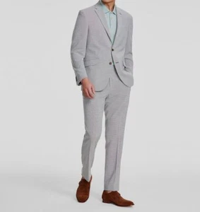 Kenneth Cole Men Green Slim Fit 2-Piece Suit Jacket Dress Pants Size 40L - Picture 1 of 7