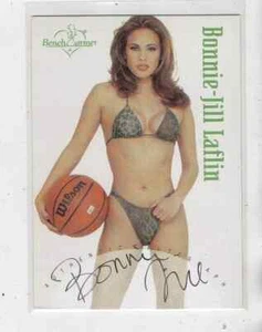 2002 Benchwarmer Bonnie Jill Laflin Auto Autograph On-Card NM-MT - Picture 1 of 1