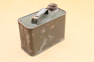 Vintage German Wehrmacht Oil Can Tin Container MG 34/42 WWII WW2 Marked - Picture 1 of 8