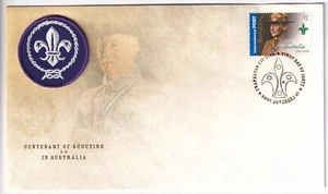 AUSTRALIA FDC: 2008 CENTENARY OF SCOUTING LIMITED EDITION AT UNDER COST PRICE - Picture 1 of 2