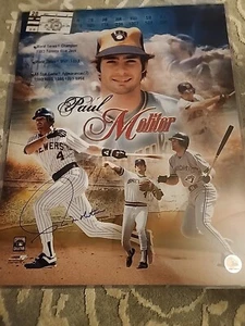 Photo File MLB Paul Molitor HOF Composite Autograph Signed 16x20 Photo - Picture 1 of 2