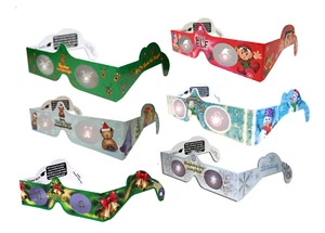 3D Christmas Glasses -6 Pair Variety Pack #2' by Holiday Eyes - New for 2025 - Picture 1 of 2