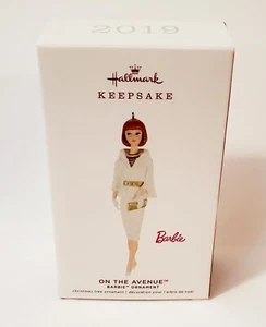 Hallmark Keepsake Ornament 2019 Barbie On The Avenue NIB - Picture 1 of 5