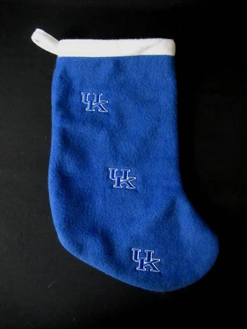 Fleece University of Kentucky Wildcats UK Blue White Hanging Embroidered Cover