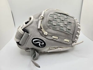 Rawlings 10.5'' Highlight Series Softball Glove HFP105GW All leather Basket Web - Picture 1 of 9