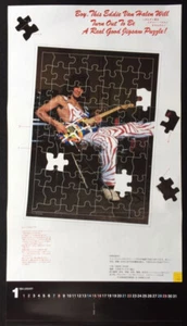 EDWARD VAN HALEN 1984 PIN UP POSTER JAPAN MAGAZIN PL 1J - Bild 1 von 3