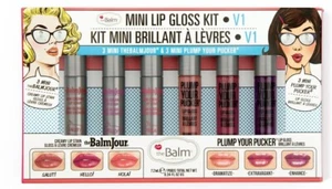 theBalm Mini Kit de Brillo Labial-V1 y V2-Nuevo! 100% auténtico - Imagen 1 de 6