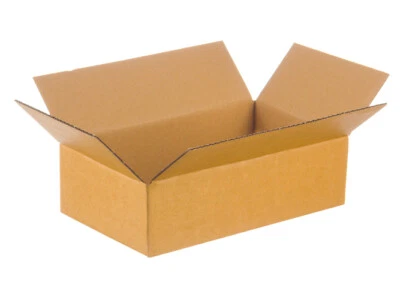 BENOLI Faltkarton 300x200x100 mm 2-wellig BC-Welle 560/m2 - BRAUN Versandkartons