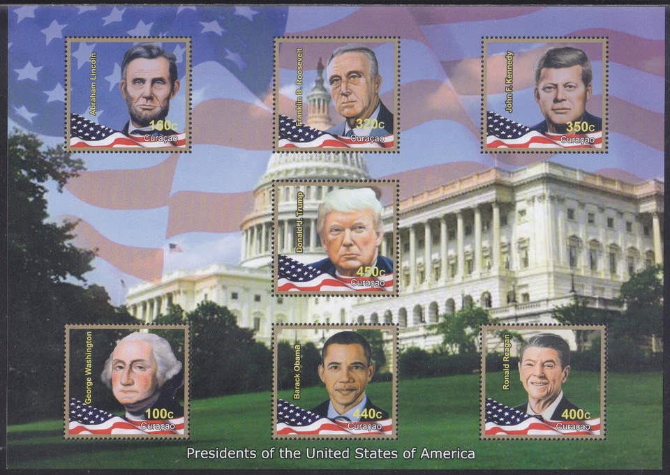 Curazao Edición 2020 (SS 468) Presidentes de Estados Unidos Foto 1 de 1