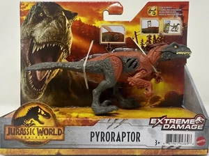 Figura de acción Jurassic World Dominion Pyroraptor Mattel daño extremo 3+ años - Imagen 1 de 2