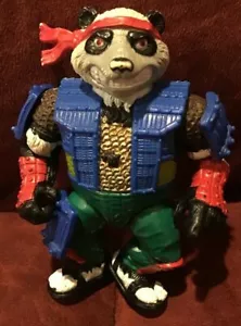 Figura de acción Playmates Toys TMNT 1990 Panda Khan bandana completa - Imagen 1 de 2