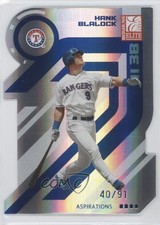 2005 Donruss Elite Aspirations /91 Hank Blalock #141