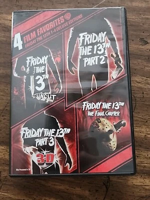 Friday the 13th (4 movie bundle) Deluxe Edition DVD - Film Favorite Edition - Image 1 of 4