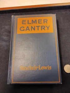 Sinclair Lewis / Elmer Gentry 1st Edition (1927), Hardcover, Rough Cut - Picture 1 of 19