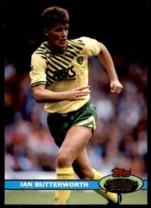 Topps Stadium Club (1992) Ian Butterworth Norwich City No. 27 - Picture 1 of 2