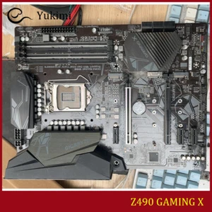 FOR GIGABYTE Z490 GAMING X DDR4*4 LGA1200 128GB HDMI ATX Motherboard Test OK - Picture 1 of 4