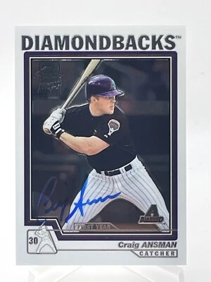 Craig Ansman 2004 Topps Chrome #224 Autograph RC Auto - Image 1 of 2