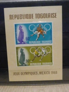 REPUBLIQUE TOGOLAISE - Block Olympiade Mexiko 1988 - postfrisch-. - Bild 1 von 1