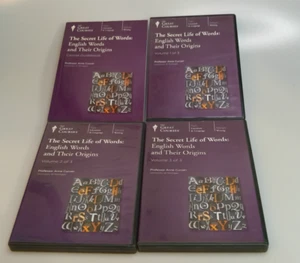 Great Courses Secret Life of Words 3 DVD Set + Guidebook Anne Curzan Language - Picture 1 of 6