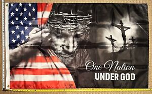 Drapeau de Jésus LIVRAISON GRATUITE 1n Lord Love Religion Christian God USA panneau d'affiche 3x5