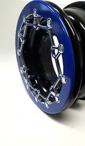 YFZ 450 450R Front Rear Wheels Beadlock 10x5 8x8 Crusher Alba Racing BL41 - Picture 1 of 6