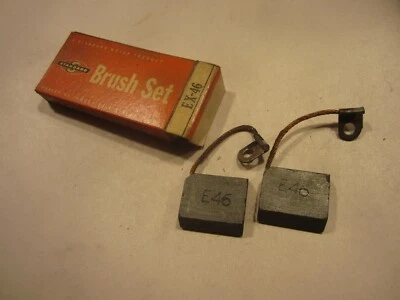 Cepillos generador Mopar Ford Packard Studebaker 1950-1964 equivalente GBY-2012S Foto 1 de 2
