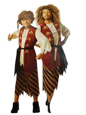 DISFRAZ PIRATA JUVENIL UNISEX NIÑOS NIÑAS - HALLOWEEEN - TALLA L 10-12 - NUEVO Foto 1 de 4