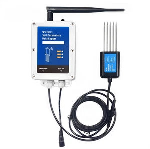 Soil Moisture Temperature EC PH NPK 7in1 Sensor WiFi 4G Data Logger Soil Tester - Picture 1 of 8