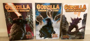 Godzilla Kingdom of Monsters TPB 1 2 3 Complete run Issues 1-12 OOP IDW Comics - Picture 1 of 8