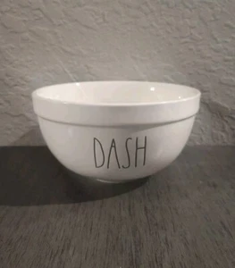 Rae Dunn "Dash" Medium Mixing 8" Ciotola Crema - Collezione Artigianale - By Magenta - Foto 1 di 3